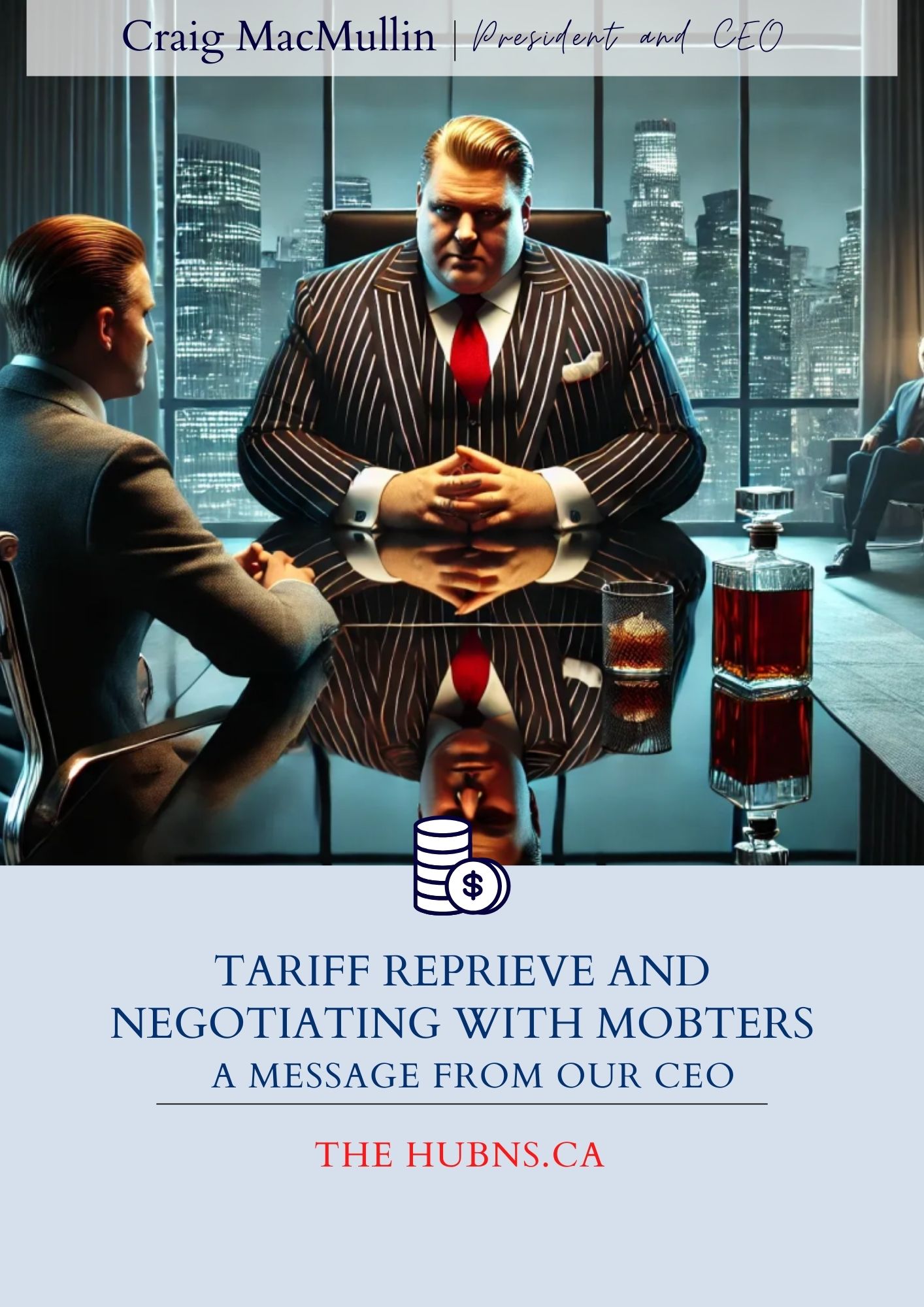 Tariff Reprieve and Negotiating With Mobsters